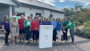 Community Garden Kitchen and Green Mountain Energy Sun Club "Flip the Switch" on Solar!