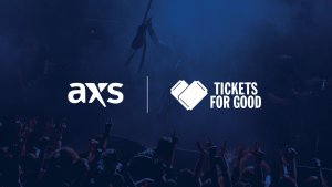AXS Expands Tickets for Good Partnership to the UK