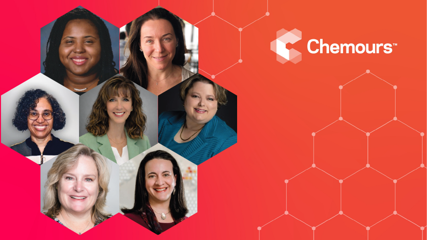 collage of women at Chemours
