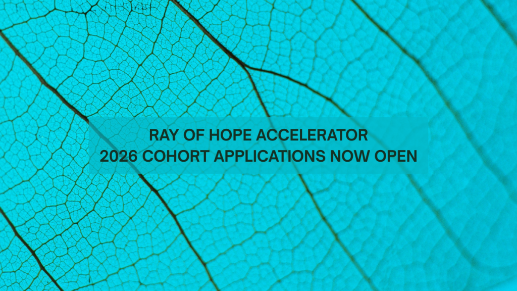 Ray of Hope Accelerator Title Image