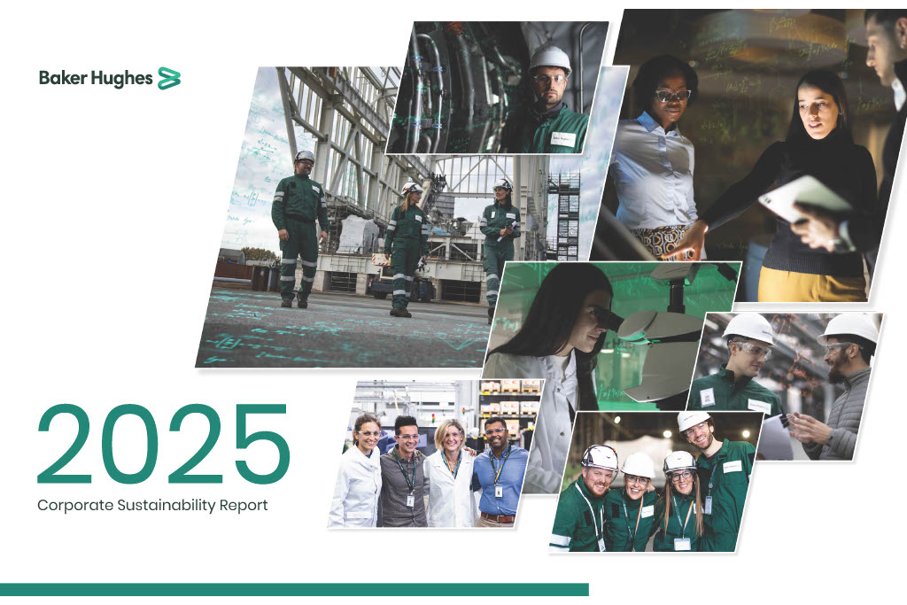 Baker Hughes 2025 Corporate Sustainability Report cover