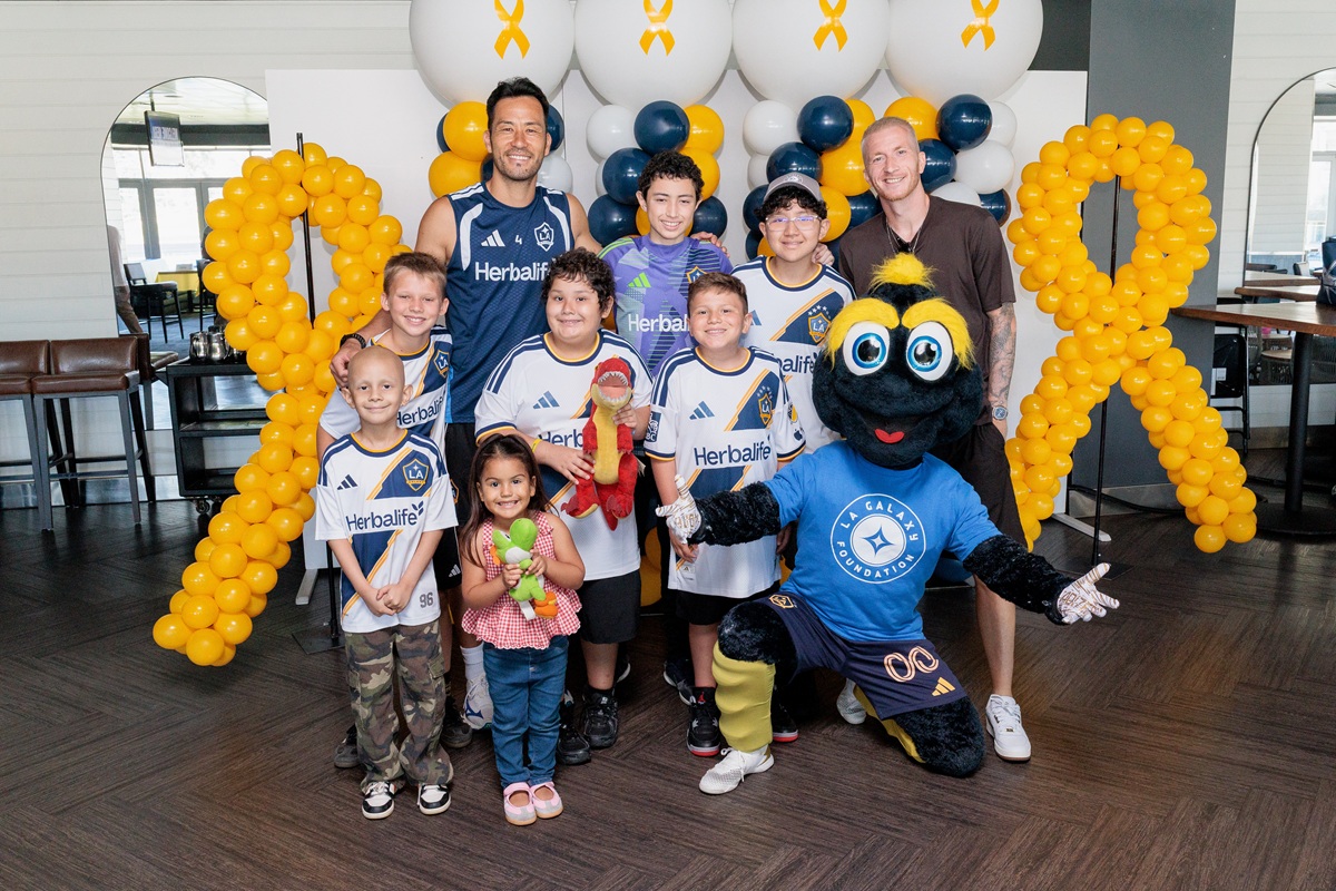 LA Galaxy and adidas Host Fourth-Annual Boot Making Lab With Pediatric Cancer Patients from The Jessie Rees Foundation’s Never Ever Give Up Initiative